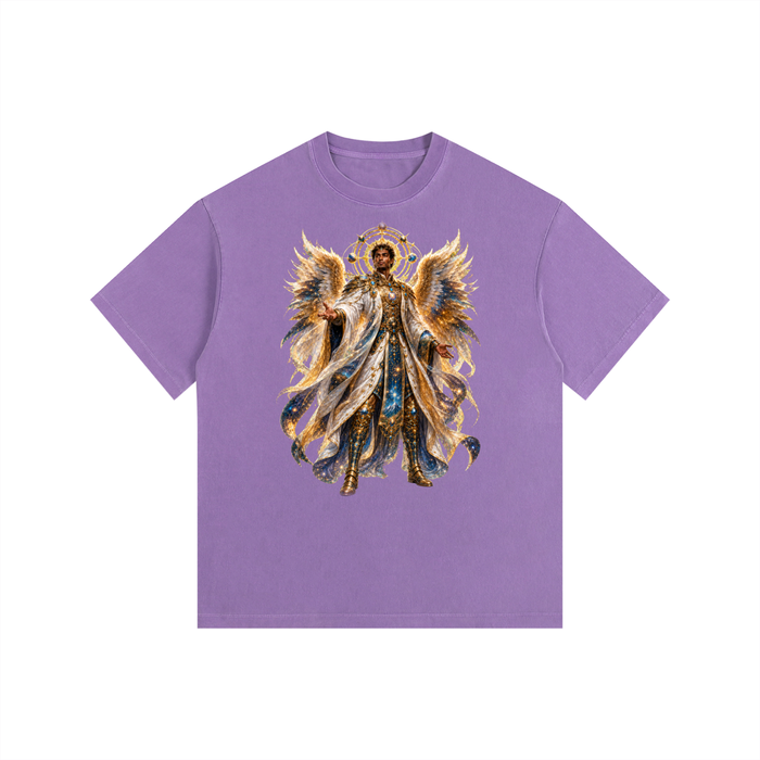Jubilore "Principalities" Vintage Washed Oversized Cotton T-Shirt