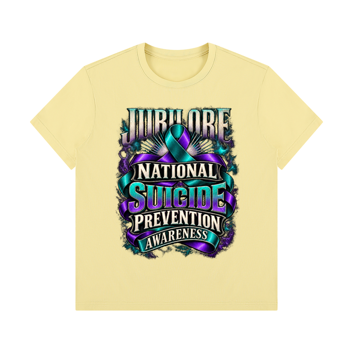 Jubilore "NSP" Unisex Regular Fit Crewneck T-Shirt