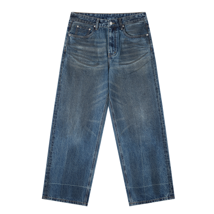 Jubilore Vintage Wash Baggy Denim Jeans