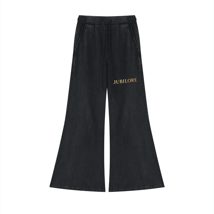 Jubiloré Women’s Vintage Wash Flared Sweatpants