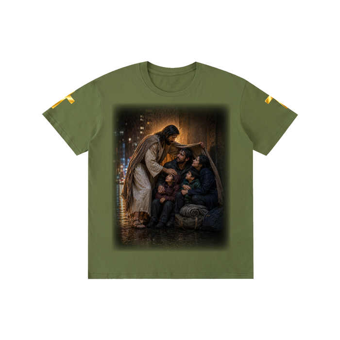 Jubilore "Christ Saves" Pure Cotton Unisex T-Shirt