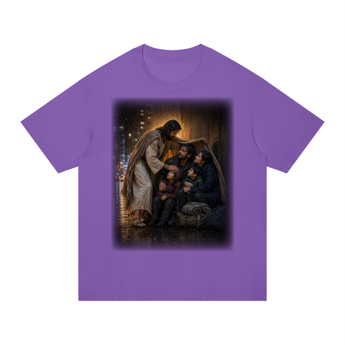 Jubilore "Christ Saves" Unisex Regular Fit Cotton T-Shirt