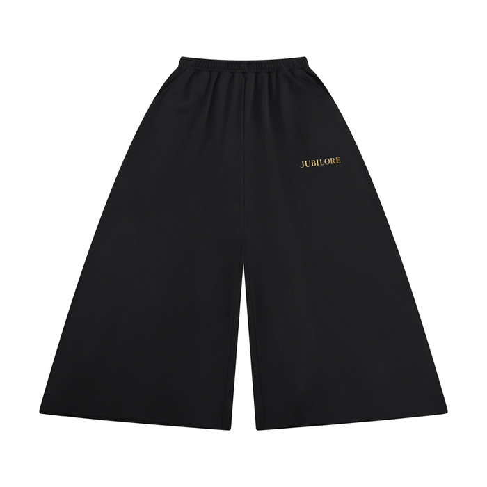 Jubiloré Women's Raw Edge Wide Leg Sweatpants