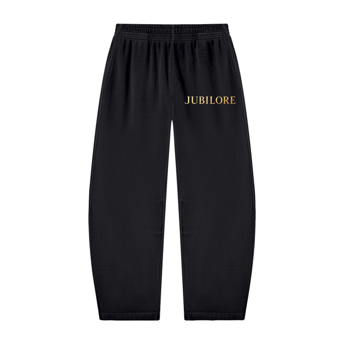 Jubilore Classic Unisex Vintage Washed Barrel Leg Sweatpants