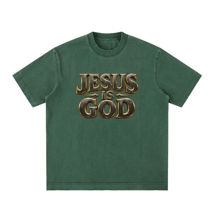 Jubilore "JIG" Heavyweight Vintage Washed Frayed T-Shirt