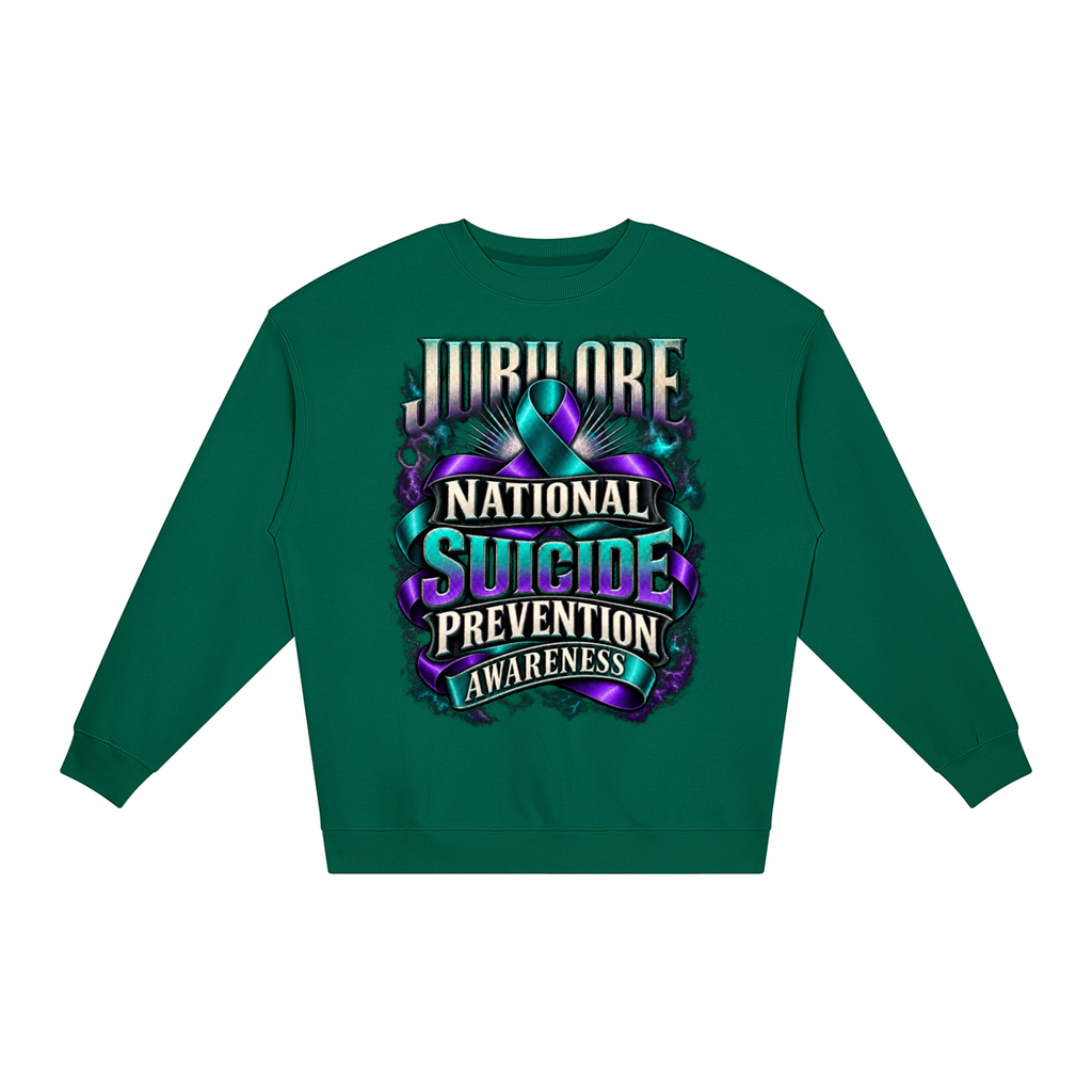 Jubilore "NSP" Unisex Loose Crewneck Sweatshirt