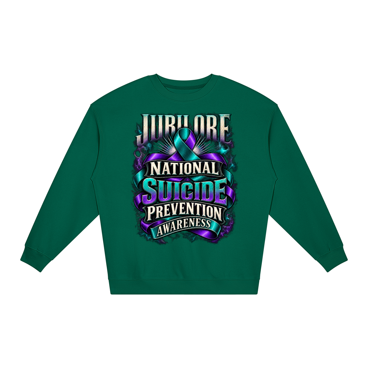 Jubilore "NSP" Unisex Loose Crewneck Sweatshirt