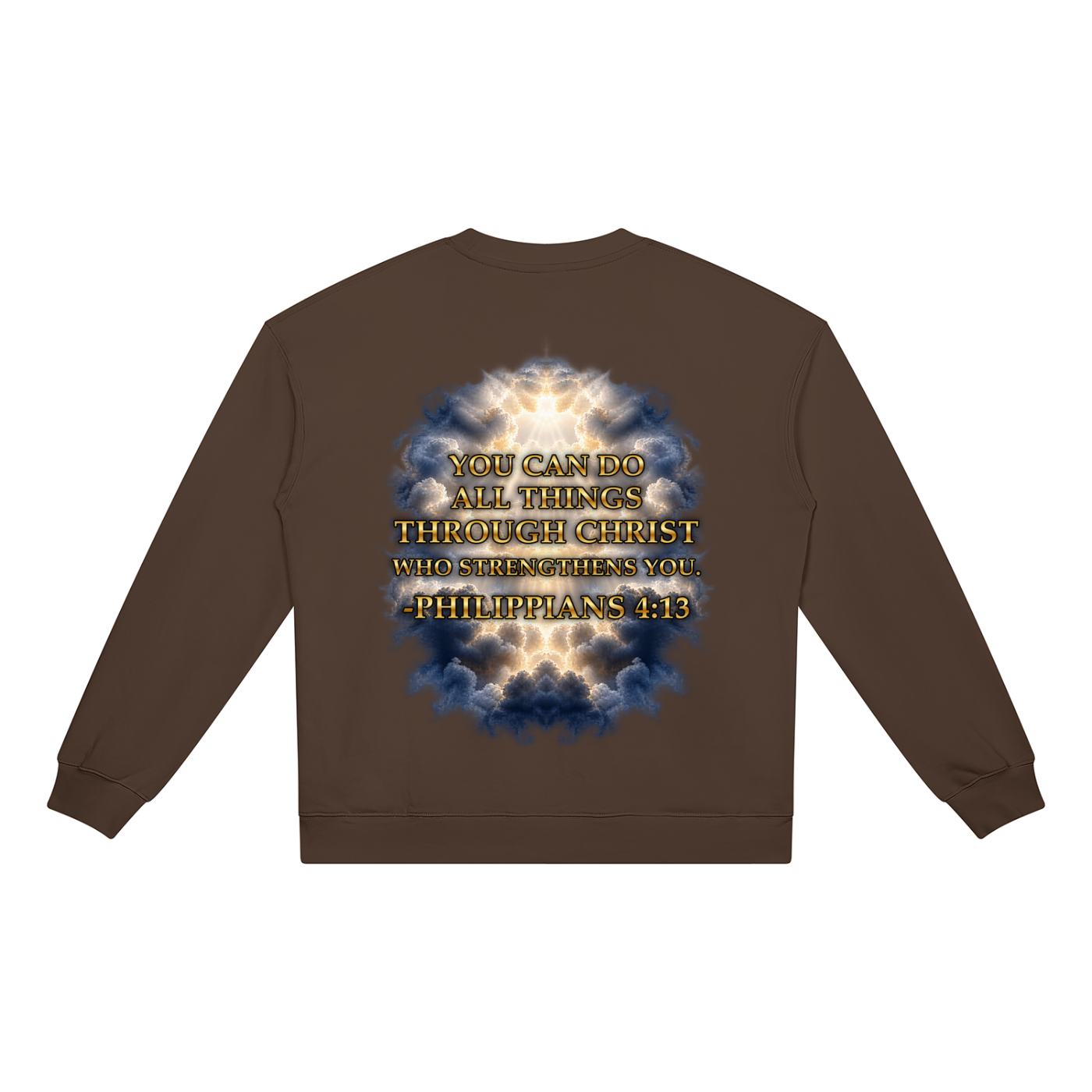 Jubilore "Christ Saves" Unisex Heavyweight Crewneck Sweatshirt