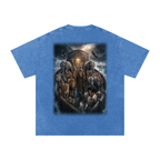 Jubilore "Noah" Snow Washed Oversized Cotton T-Shirt