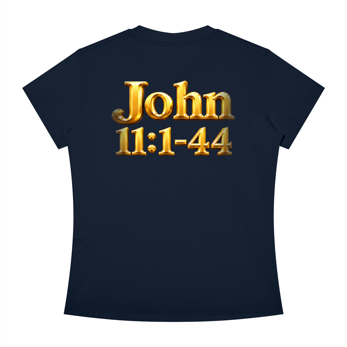 Jubiloré “Jesus Resurrects Lazarus” Women's Slim Fit Crewneck T-Shirt