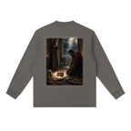 Jubilore "David" Essential Crewneck Long-Sleeve T-Shirt