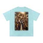 Jubilore “Solomon” Snow Washed Oversized Cotton T-Shirt
