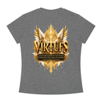 Jubiloré "Virtues" Women's Slim Fit Crewneck T-Shirt