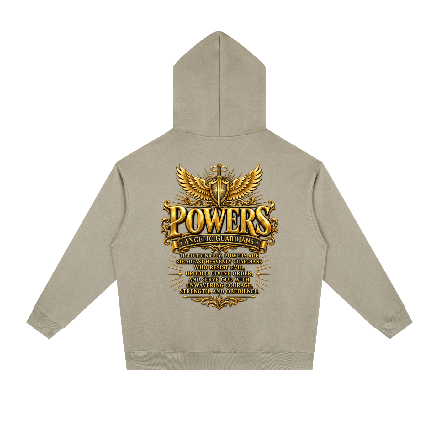Jubilore "Powers" Essential Heavyweight Drop-Shoulder Hoodie
