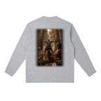 Jubilore "Samson" Essential Crewneck Long-Sleeve T-Shirt