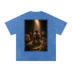 Jubilore "Daniel" Snow Washed Oversized Cotton T-Shirt