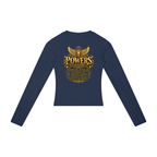 Jubiloré "Powers" Women’s Slim Raglan Long Sleeve T-Shirt
