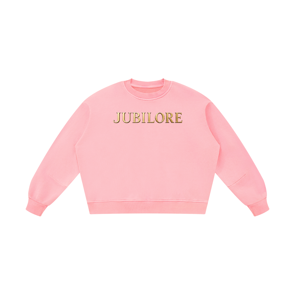 Jubilore Classic Unisex Boxy Vintage Washed Sweatshirt