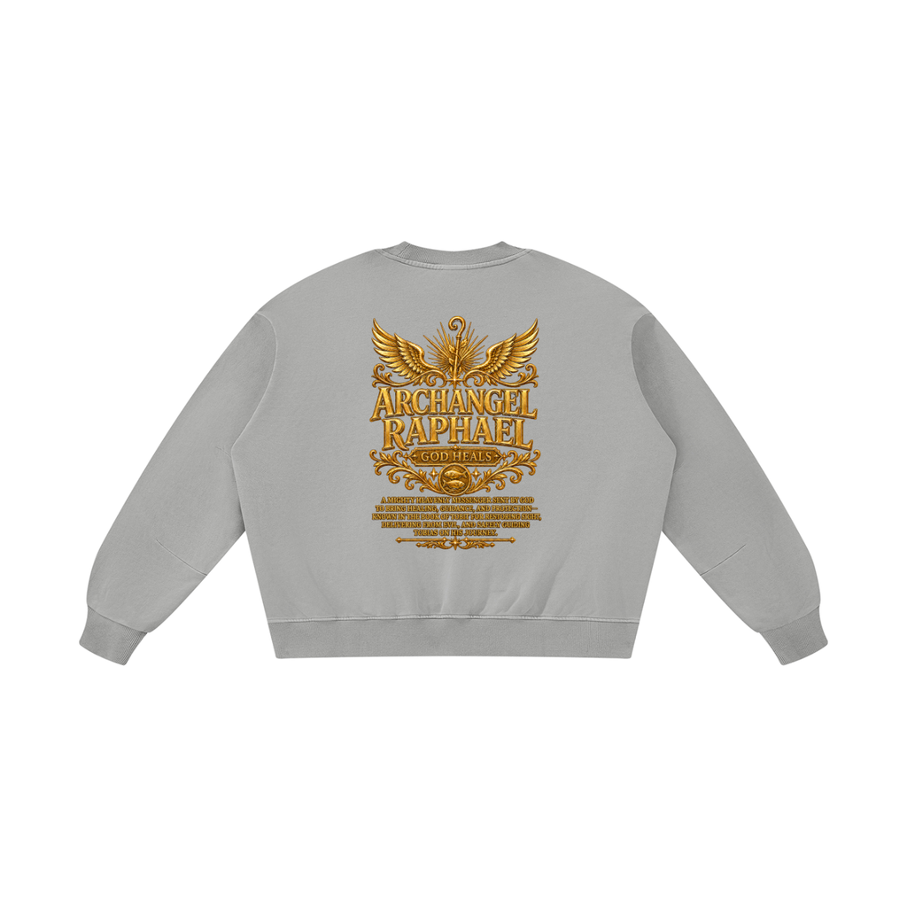 Jubilore "Raphael" Unisex Boxy Vintage Washed Sweatshirt