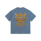 Jubilore "Principalities" Vintage Washed Oversized Cotton T-Shirt