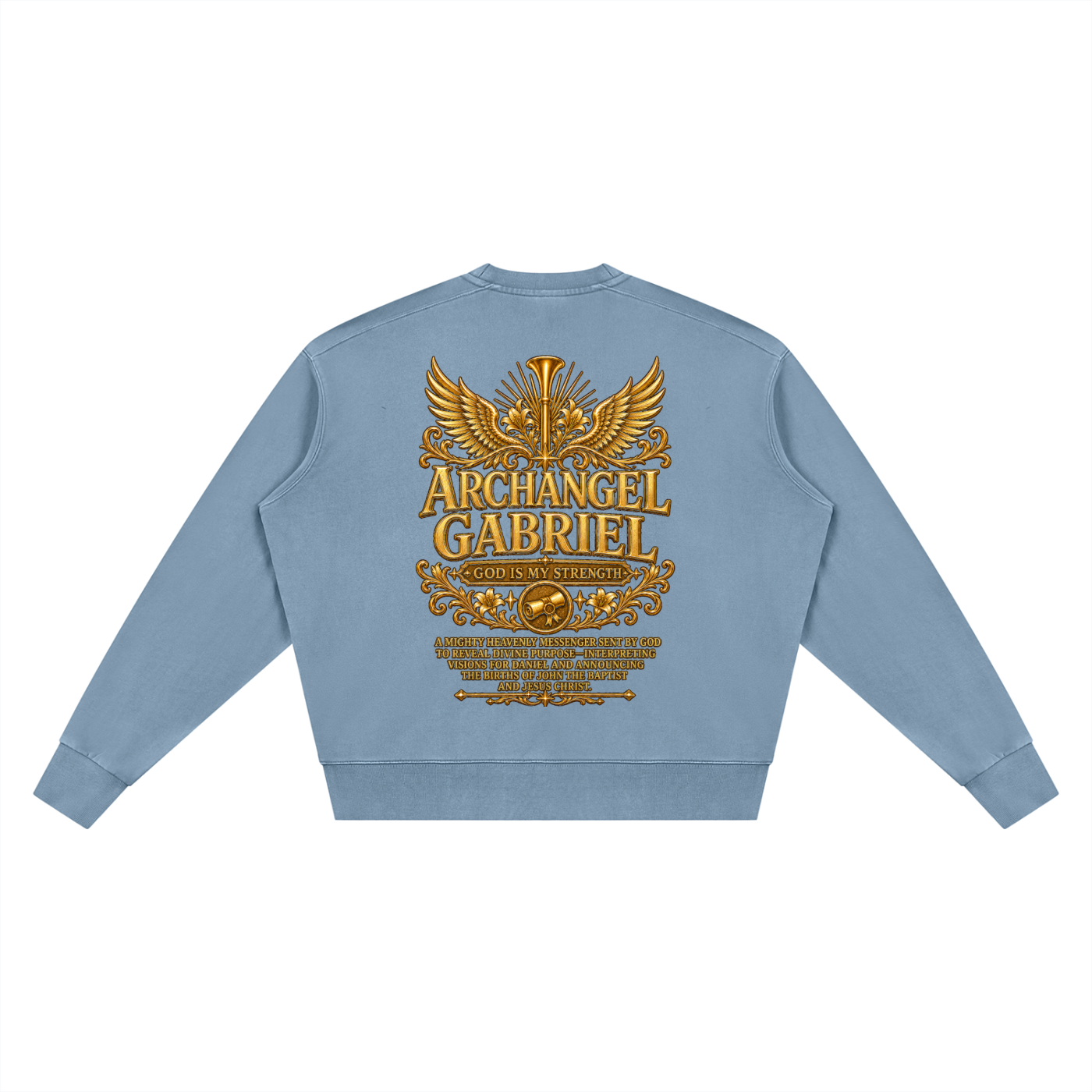 Jubilore "Gabriel" Unisex Vintage Wash Crewneck Sweatshirt