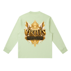 Jubilore "Virtues" Essential Crewneck Long-Sleeve T-Shirt