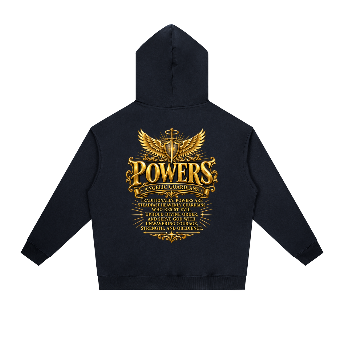 Jubilore "Powers" Essential Heavyweight Drop-Shoulder Hoodie
