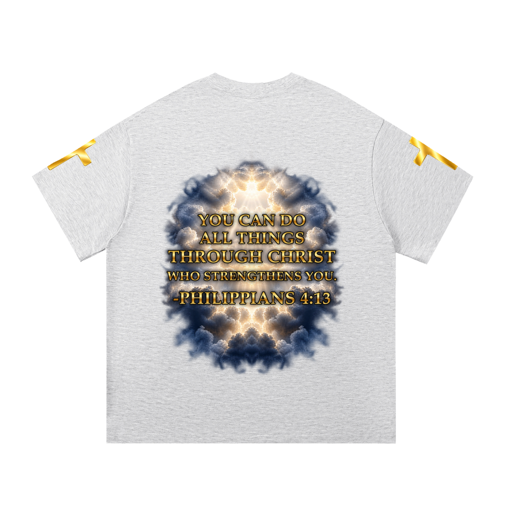Jubilore "Christ Saves" Essential Cotton T-Shirt