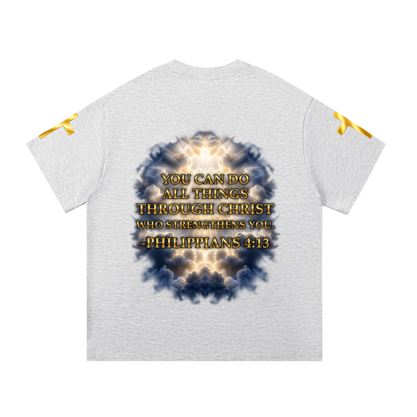 Jubilore "Christ Saves" Essential Cotton T-Shirt