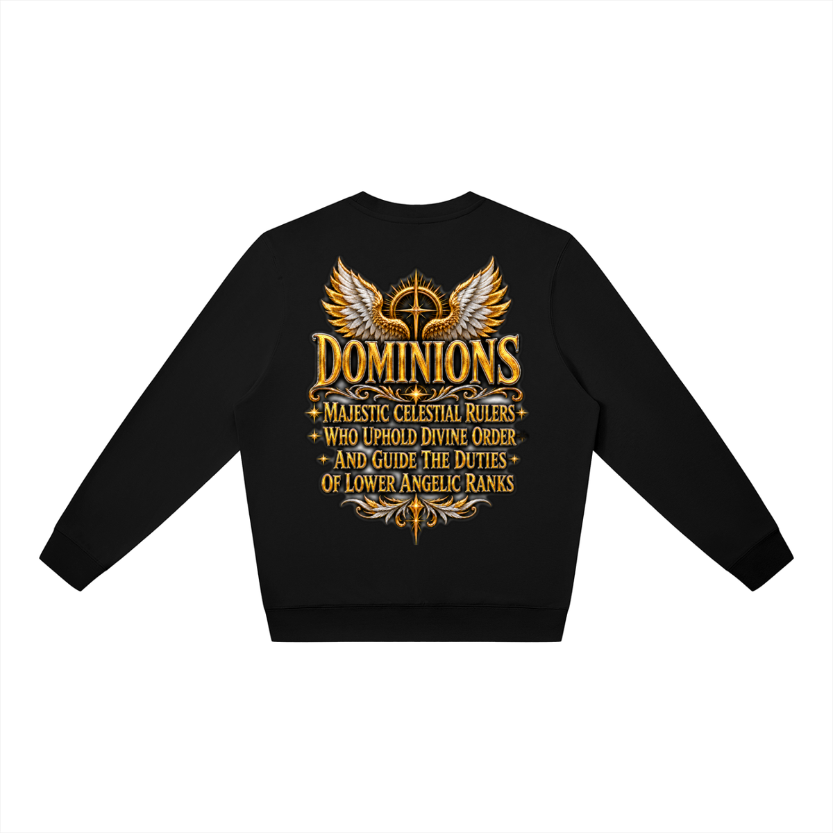 Jubilore "Dominions" Unisex Oversized Crewneck Sweatshirt