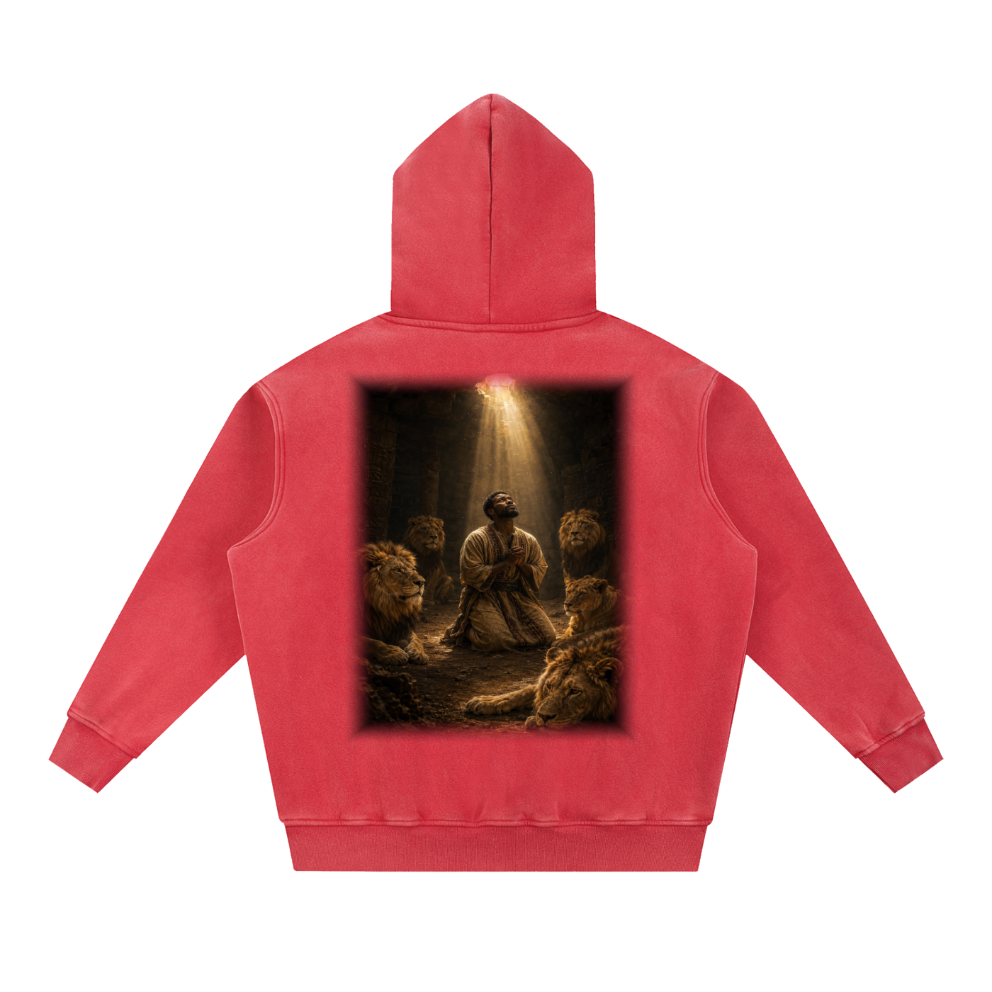 Jubilore "Daniel" Snow Wash Fleece Oversize Hoodie
