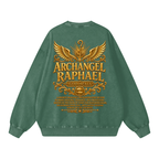 Jubilore "Raphael" Snow Washed Oversized Sweatshirt