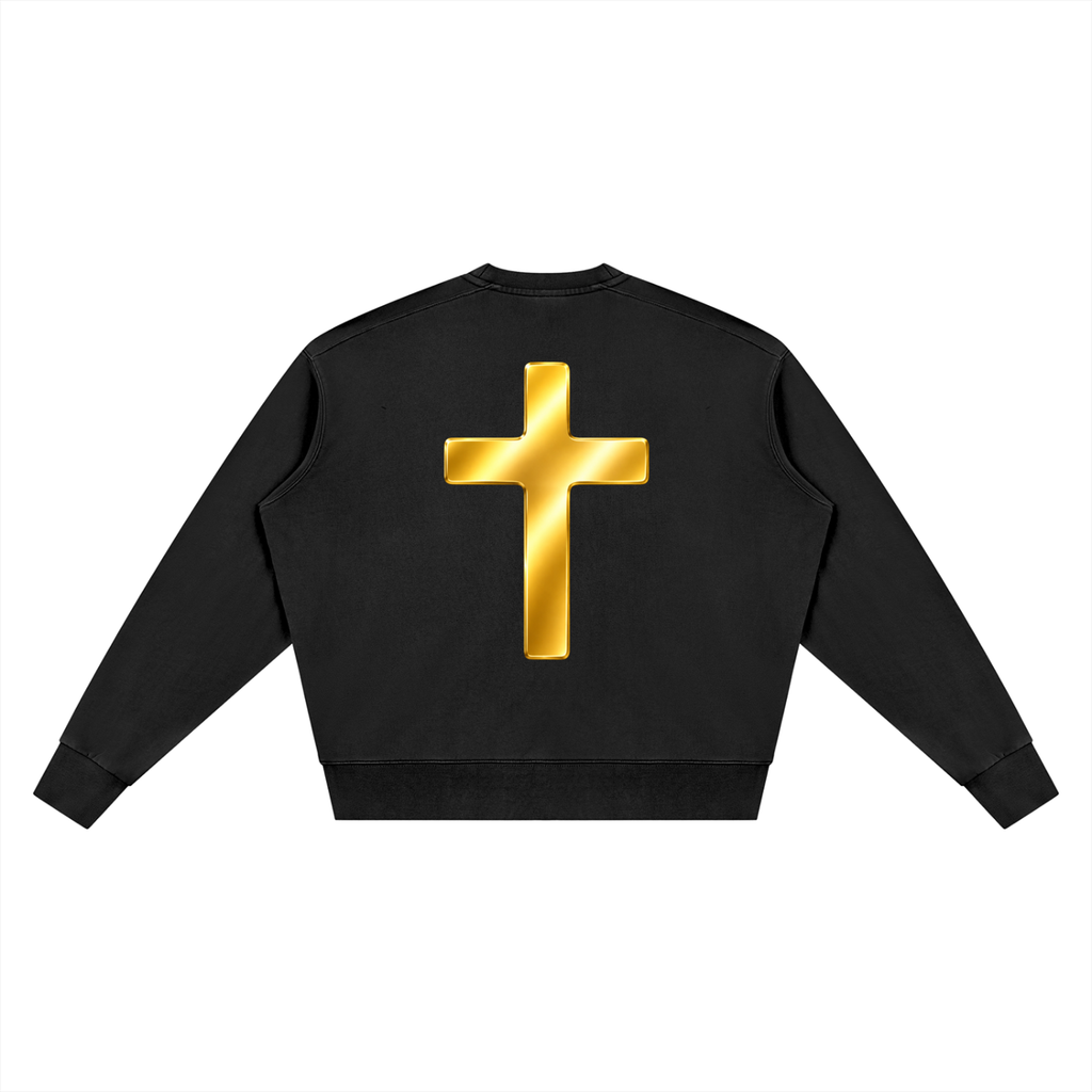Jubilore "DVA"  Vintage Wash Crewneck Sweatshirt