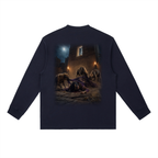 Jubilore "Jezebel" Essential Crewneck Long-Sleeve T-Shirt