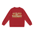 Jubilore "AMMT" Unisex Regular Fit Crewneck Sweatshirt