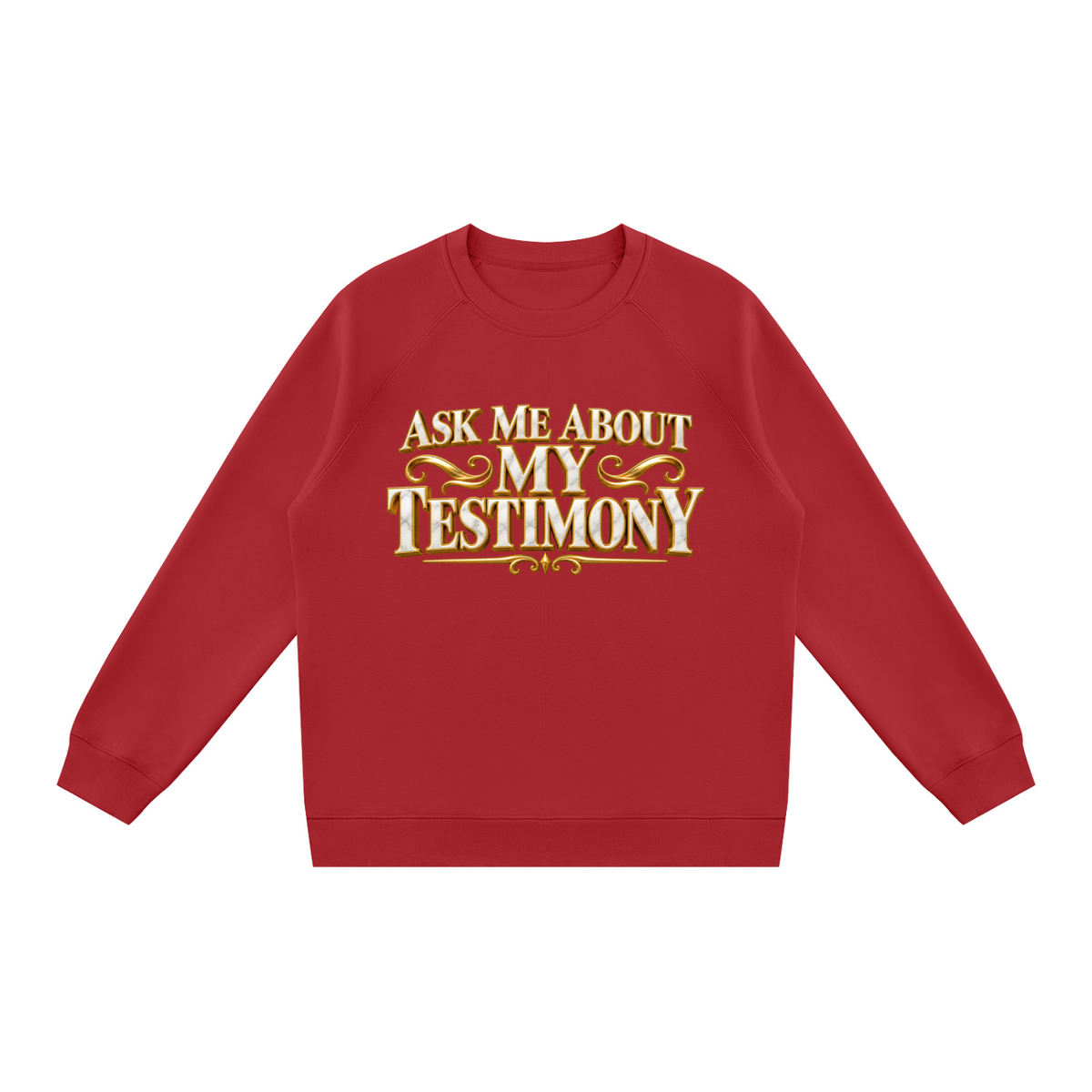 Jubilore "AMMT" Unisex Regular Fit Crewneck Sweatshirt
