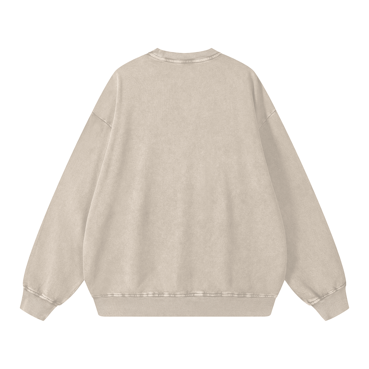 Jubilore "NAA" Snow Washed Oversized Sweatshirt