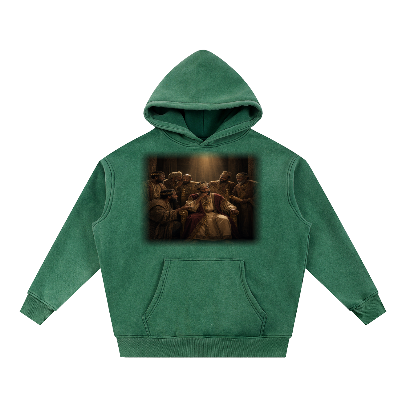 Jubilore "Daniel" Snow Wash Fleece Oversize Hoodie