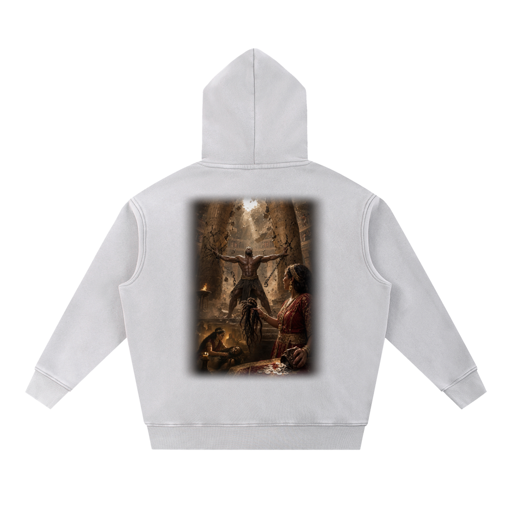 Jubilore "Samson" Snow Wash Fleece Oversize Hoodie