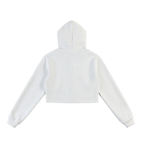 Jubiloré Essential Cropped Zip-Up Hoodie