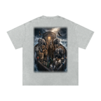 Jubilore "Noah" Snow Washed Oversized Cotton T-Shirt
