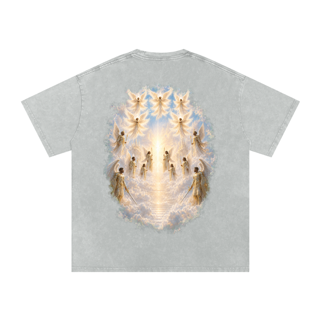 Jubiloré Snow Washed Oversized Cotton T-Shirt