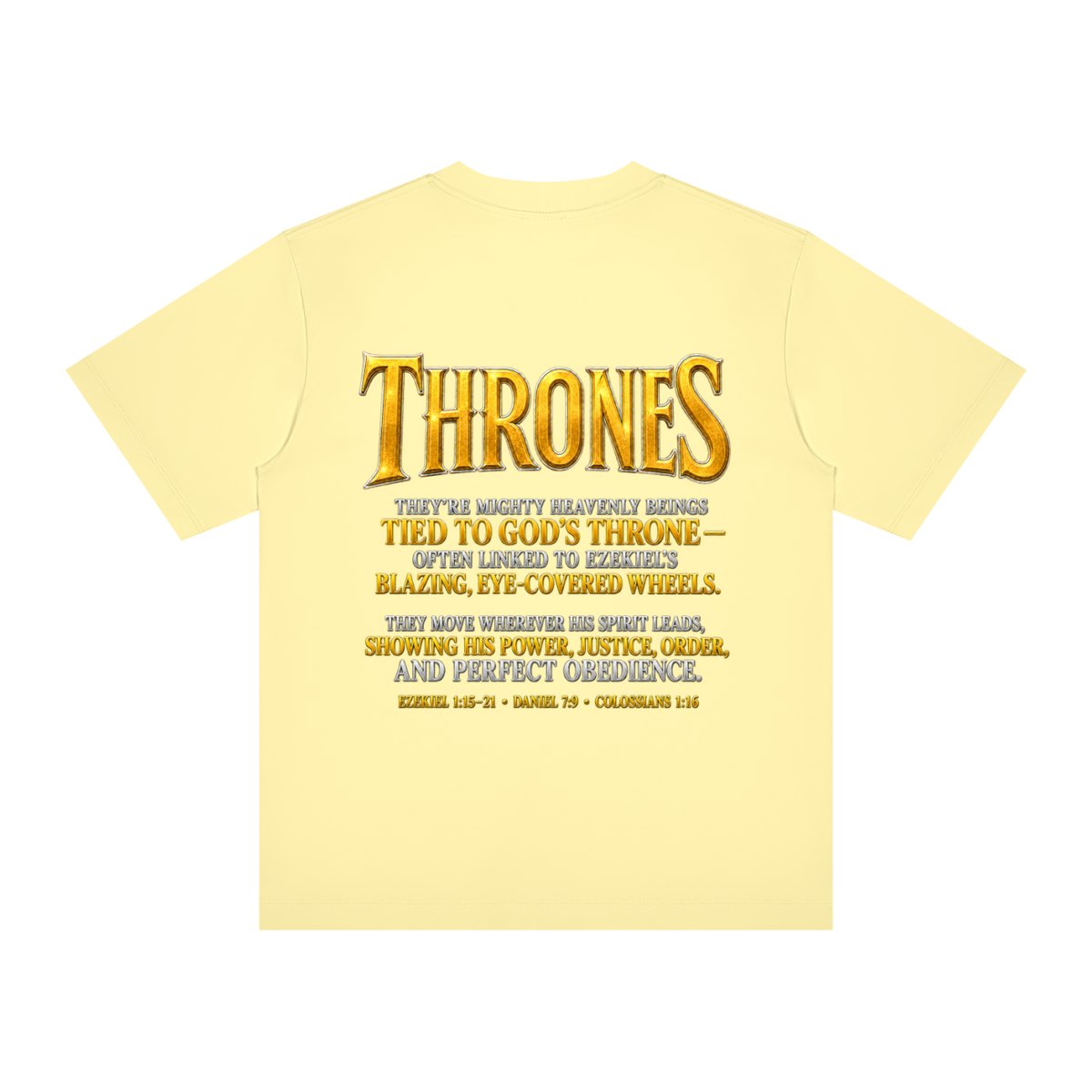 Jubilore Thrones Unisex Regular Crewneck T-Shirt