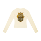 Jubiloré "Powers" Women’s Slim Raglan Long Sleeve T-Shirt