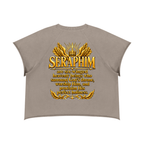 Jubilore Seraphim Unisex Vintage Wash Raw Edge Boxy T-Shirt
