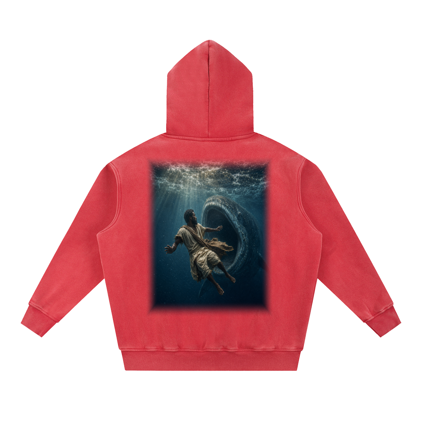Jubilore "Jonah" Snow Wash Fleece Oversize Hoodie