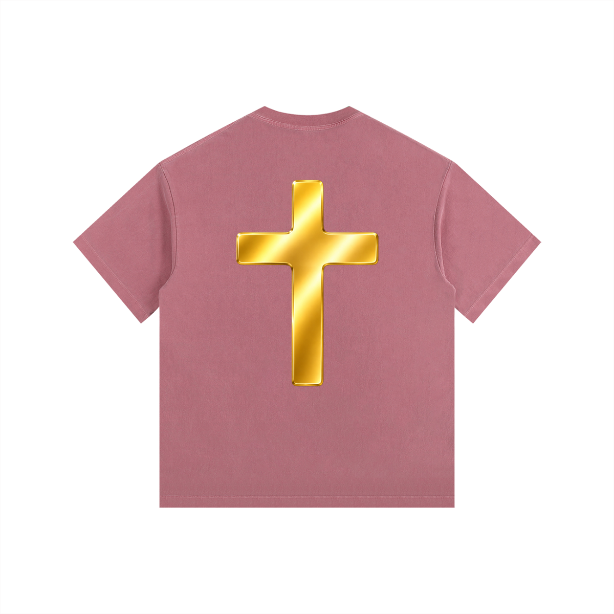 Jubilore "Jesus Is LORD" Vintage Washed Oversized Cotton T-Shirt
