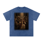 Jubilore "Daniel" Snow Washed Oversized Cotton T-Shirt