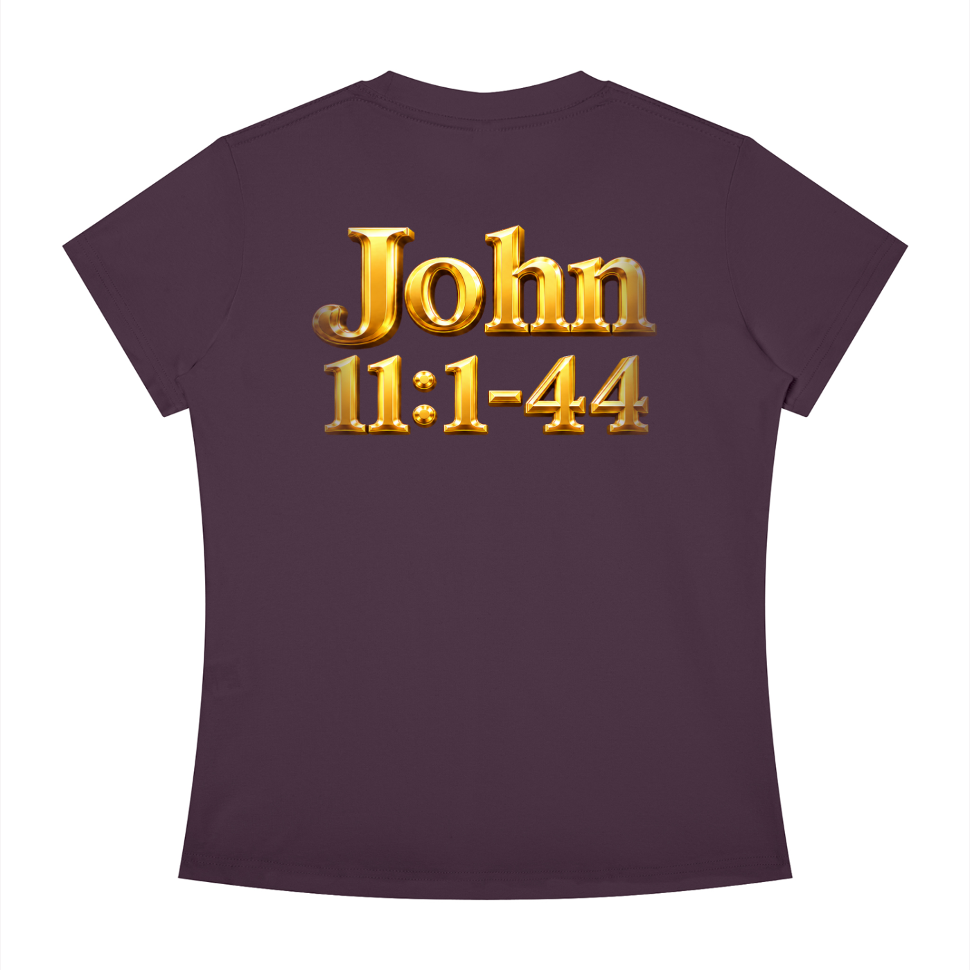 Jubiloré “Jesus Resurrects Lazarus” Women's Slim Fit Crewneck T-Shirt
