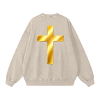 Jubilore "DVA" Snow Washed Oversized Sweatshirt